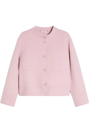 Max Mara Dames, Jassen, Roze, Maat: XL Wol