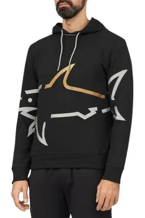 Paul & Shark Heren, Sweatshirts & Hoodies, Zwart, Maat: L Katoen