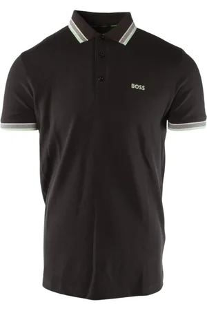 HUGO BOSS Heren, Tops, Grijs, Maat: S Katoen