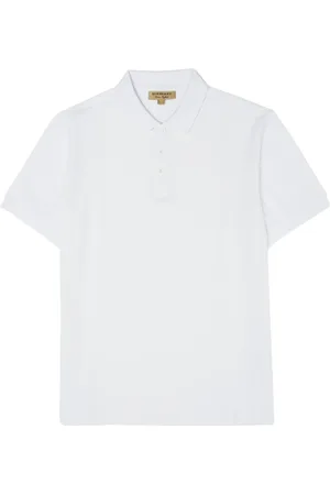 Burberry Heren, Tops, Wit, Maat: L Katoen