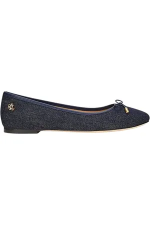 Ralph Lauren Dames, Schoenen, Blauw, Maat: 40 EU Denim