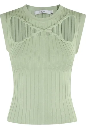 IRO Dames, Tops, Groen, Maat: M Viscose