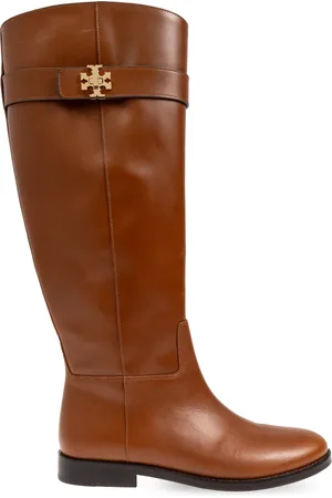 Tory Burch Dames, Schoenen, Bruin, Maat: 40 EU Leer