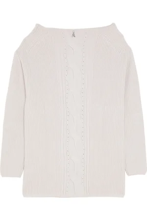 Patrizia Pepe Dames, Truien, Grijs, Maat: M Wol