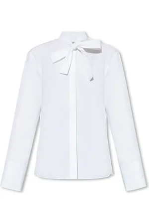 Jil Sander Dames, Blouses & Shirts, Wit, Maat: S Katoen