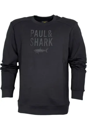 Paul & Shark Heren, Sweatshirts & Hoodies, Zwart, Maat: 2XL Katoen