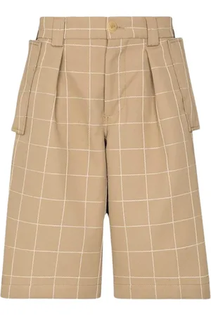 Jacquemus Heren, Korte broeken, Bruin, Maat: S Poliester