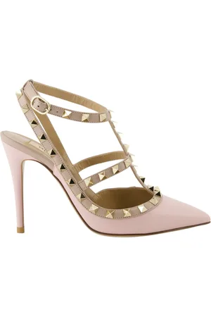VALENTINO GARAVANI Dames, Schoenen, Roze, Maat: 36 EU Leer
