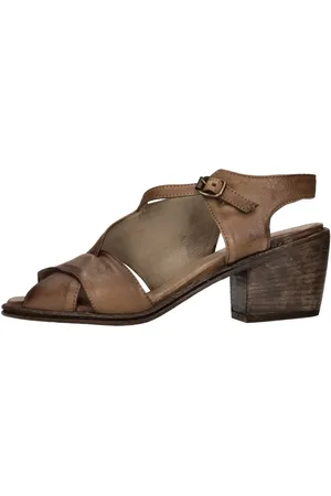 HUNDRED 100 Dames, Schoenen, Bruin, Maat: 39 EU Leer