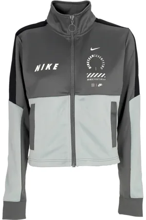 Nike Dames, Sweatshirts & Hoodies, Grijs, Maat: XS Poliester