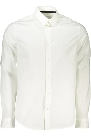 Calvin Klein Heren, Overhemden, Wit, Maat: M