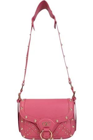 Gio Cellini Dames, Tassen, Roze, Maat: ONE Size Leer
