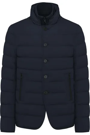 Duno Heren, Jassen, Blauw, Maat: S Nylon