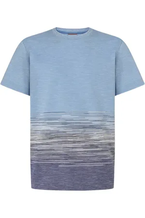 Missoni Heren, Tops, Blauw, Maat: XS