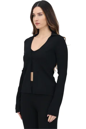 Calvin Klein Dames, Truien, Zwart, Maat: S Viscose