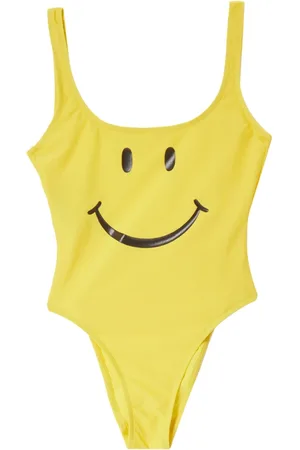 Moschino Dames, Badkleding, Geel, Maat: XS Polyamide