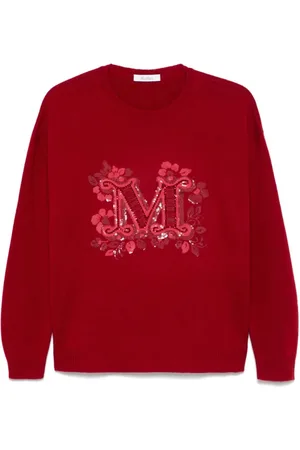 Max Mara Dames, Truien, Rood, Maat: M