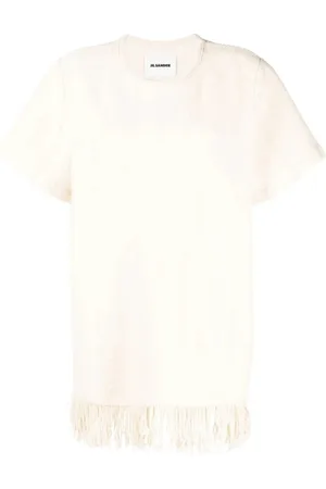 Jil Sander Dames, Truien, , Maat: 2XS Katoen