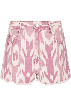 Isabel Marant Dames, Korte broeken, Roze, Maat: XS Denim