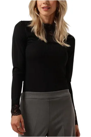 Y.A.S Dames, Tops, Zwart, Maat: XS