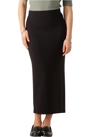INWEAR Dames, Rokken, Zwart, Maat: XL