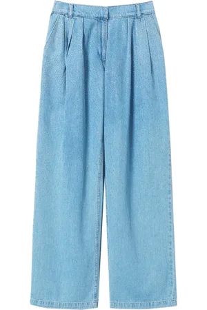 ACTITUDE Dames, Jeans, Blauw, Maat: W25 Katoen
