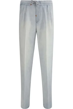 Brunello Cucinelli Heren, Jeans, Blauw, Maat: S Katoen
