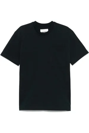 Jil Sander Heren, Tops, Blauw, Maat: S Katoen