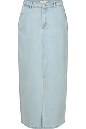 Cream Dames, Rokken, Blauw, Maat: M Denim
