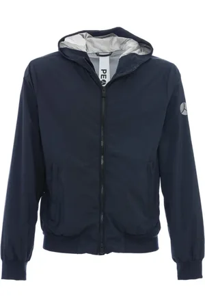 PEOPLE OF SHIBUYA Heren, Sweatshirts & Hoodies, Blauw, Maat: M Nylon