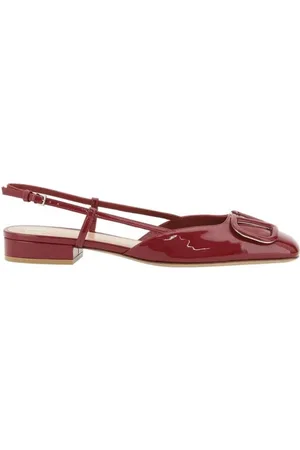VALENTINO GARAVANI Dames, Schoenen, Rood, Maat: 39 EU Leer