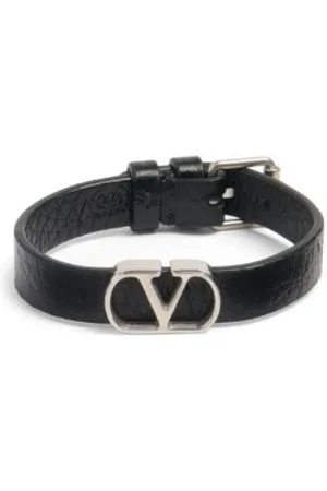 VALENTINO GARAVANI Heren, Accessoires, Zwart, Maat: ONE Size Leer