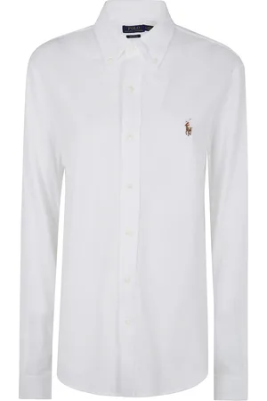 Ralph Lauren Heren, Overhemden, Wit, Maat: 2XL Katoen