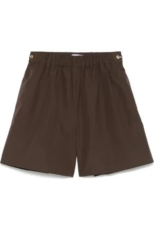 Max Mara Dames, Korte broeken, Bruin, Maat: M