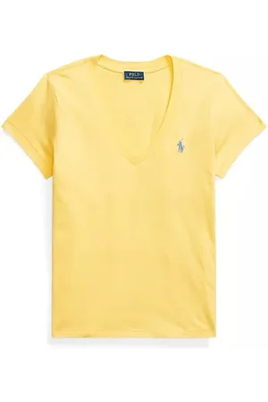 Ralph Lauren Dames, Tops, Geel, Maat: M