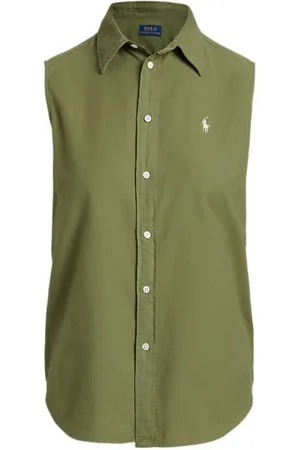 Ralph Lauren Dames, Blouses & Shirts, Groen, Maat: M