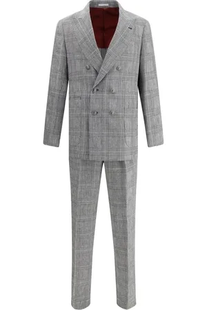 Brunello Cucinelli Heren, Pakken, Zwart, Maat: XL Linnen