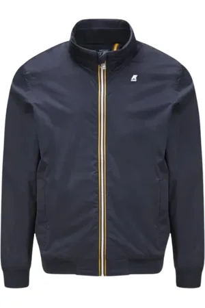 K-Way Heren, Jassen, Blauw, Maat: XL Nylon