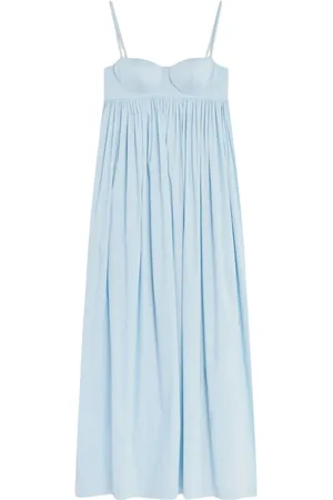 SEMICOUTURE Dames, Jurken, Blauw, Maat: M