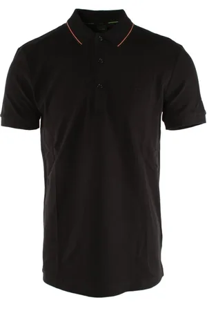 HUGO BOSS Heren, Tops, Zwart, Maat: S Katoen