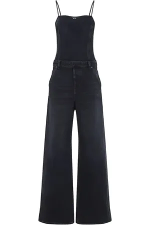 Diesel Dames, Jumpsuits & Playsuits, Zwart, Maat: S Katoen