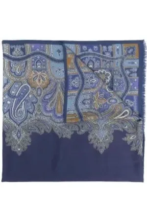 Etro Heren, Accessoires, Blauw, Maat: ONE Size