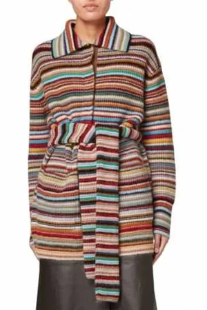Paul Smith Dames, Truien, Veelkleurig, Maat: XS Leer