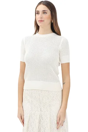 Max Mara Dames, Truien, Wit, Maat: S