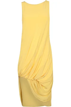 Jacquemus Dames, Jurken, Geel, Maat: XS Satijn