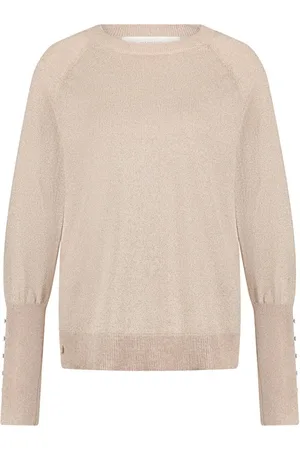 NUKUS Dames, Truien, Roze, Maat: 2XL Viscose