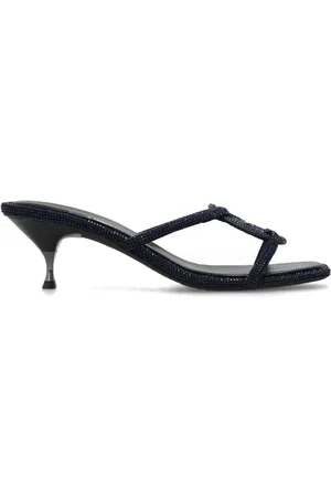 Tory Burch Dames, Schoenen, Blauw, Maat: 36 EU Leer
