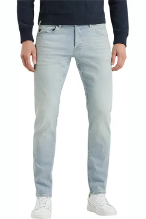 Cast Iron Heren, Jeans, Blauw, Maat: W36 L36 Katoen