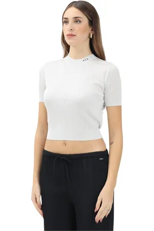 Armani Exchange Dames, Truien, Wit, Maat: M