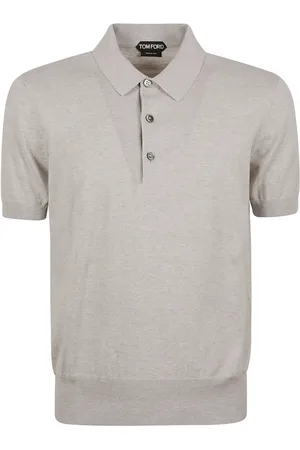 Tom Ford Heren, Tops, Grijs, Maat: L Katoen